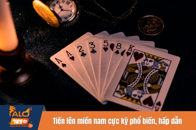 Tiến lên miền nam cực kỳ phổ biến, hấp dẫn